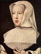 Portrait of Margareta van Oostenrijk Barend van Orley